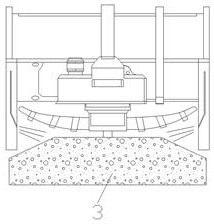 Construction method of returning device of mechanical construction pump room equipment in tunnel