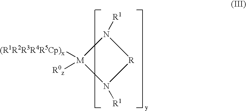 ALD of metal-containing films using cyclopentadienyl compounds
