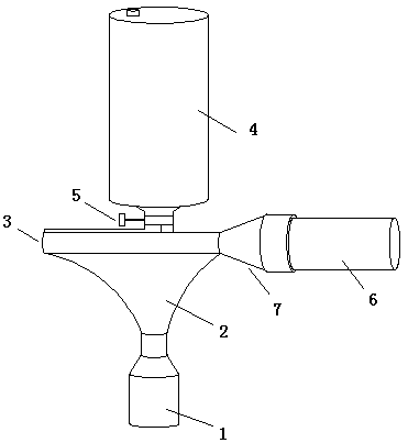 Automatically separated subaerial algae quantitative collector