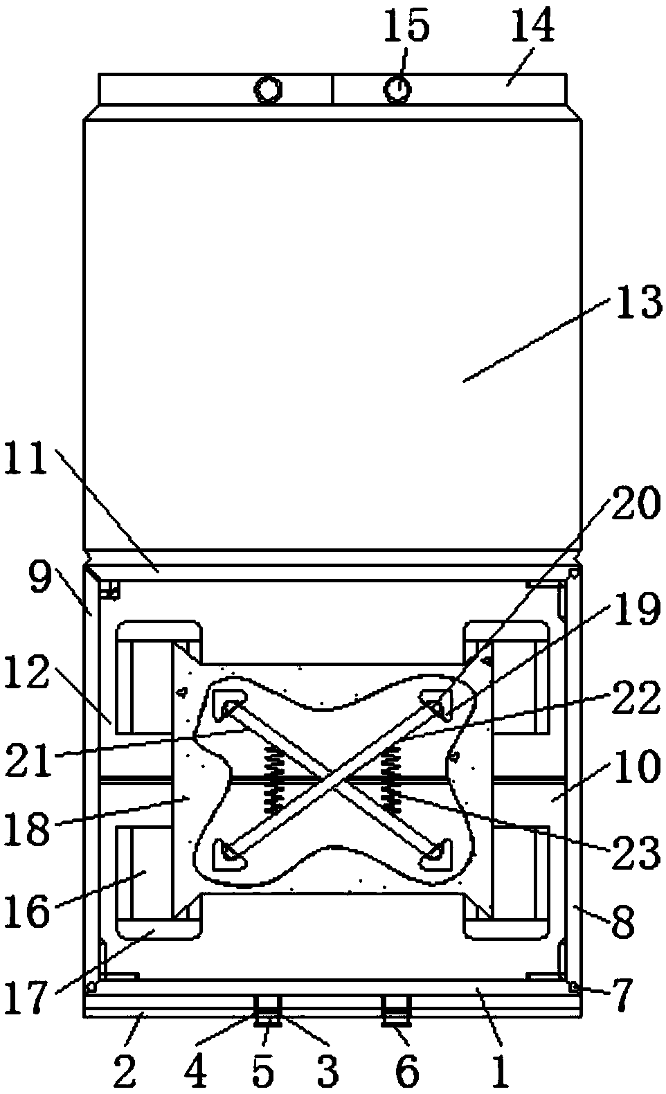 Multilayer real-time composite corrugated board express packaging box and preparation method thereof