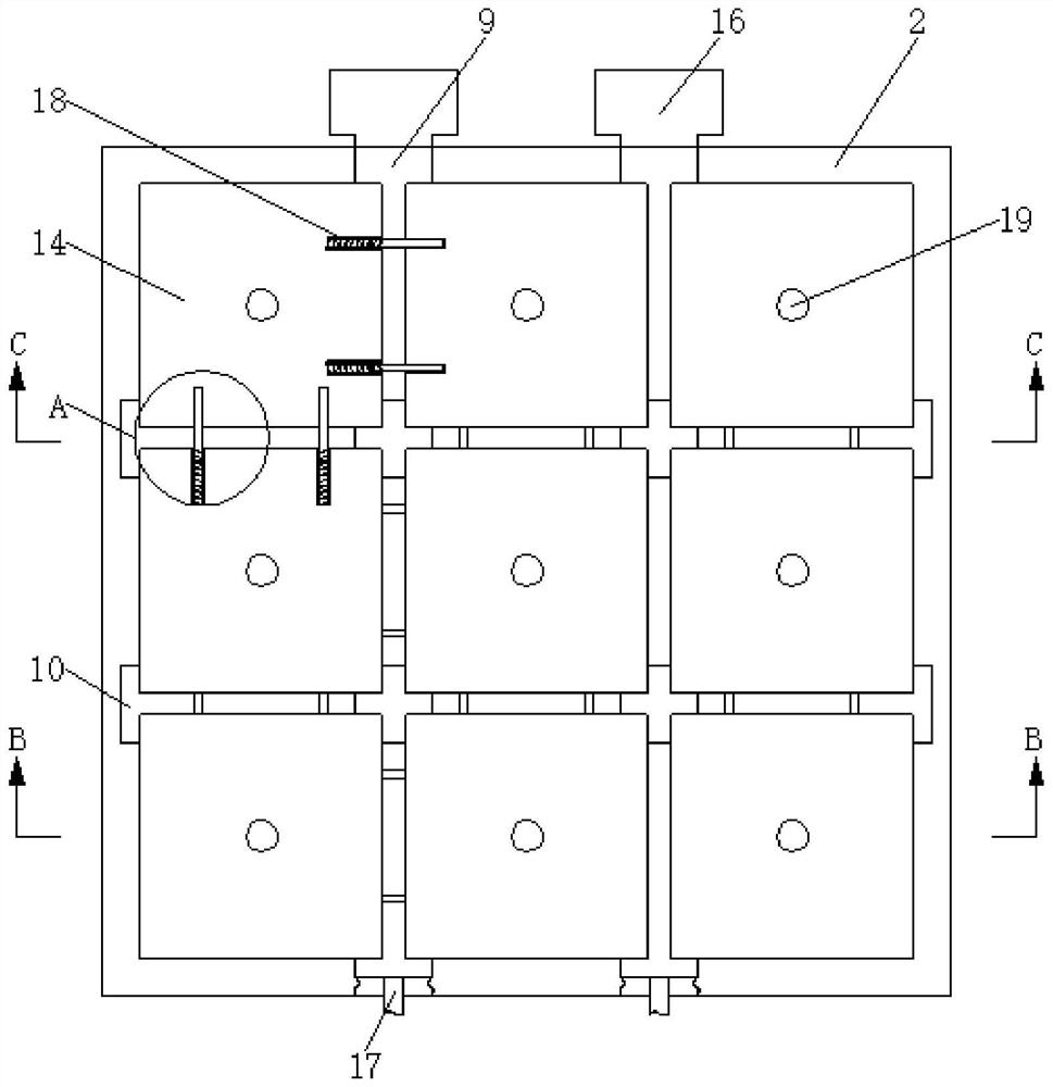 A liquid crystal substrate glass splitting device