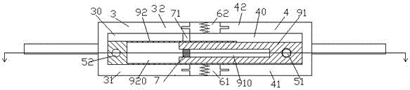 A bridge with self-cleaning expansion joint device that is easy to disassemble and assemble