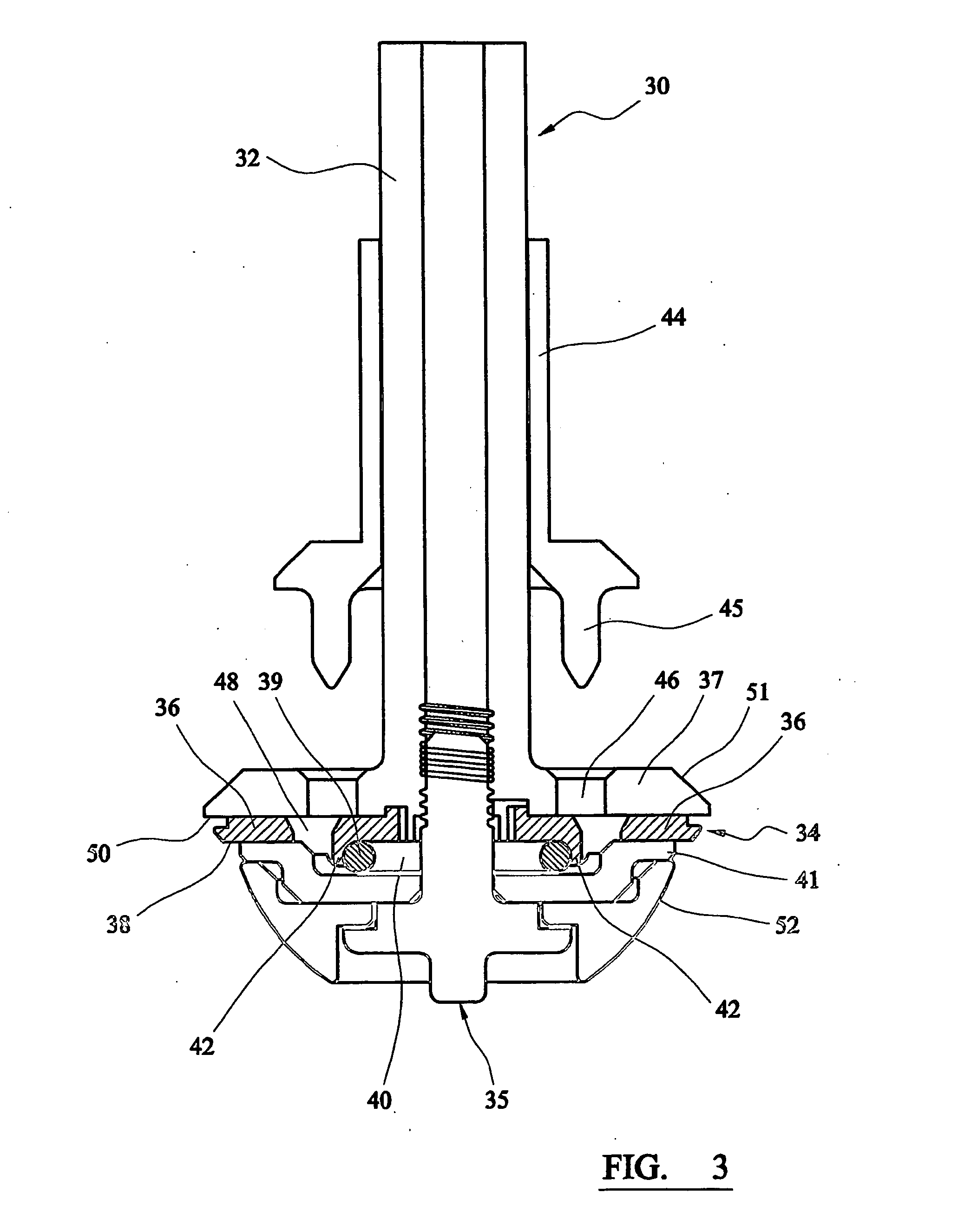 Instrument for positioning a cup component of an orthopaedic joint prosthesis