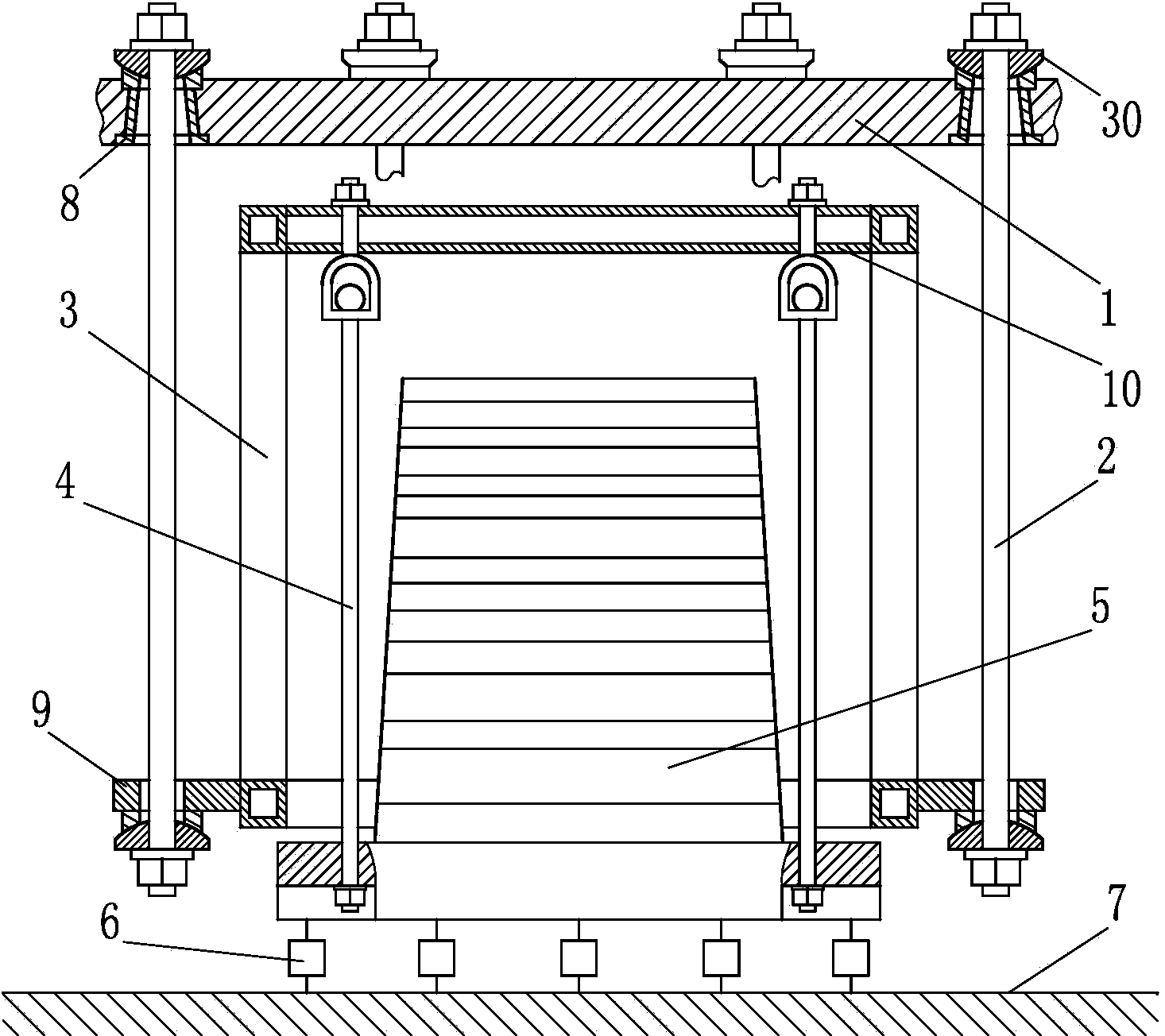 Low-frequency swing-type tuned mass damper