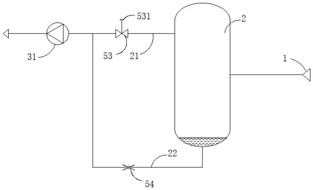 Vacuum system and immersion lithography machine using same