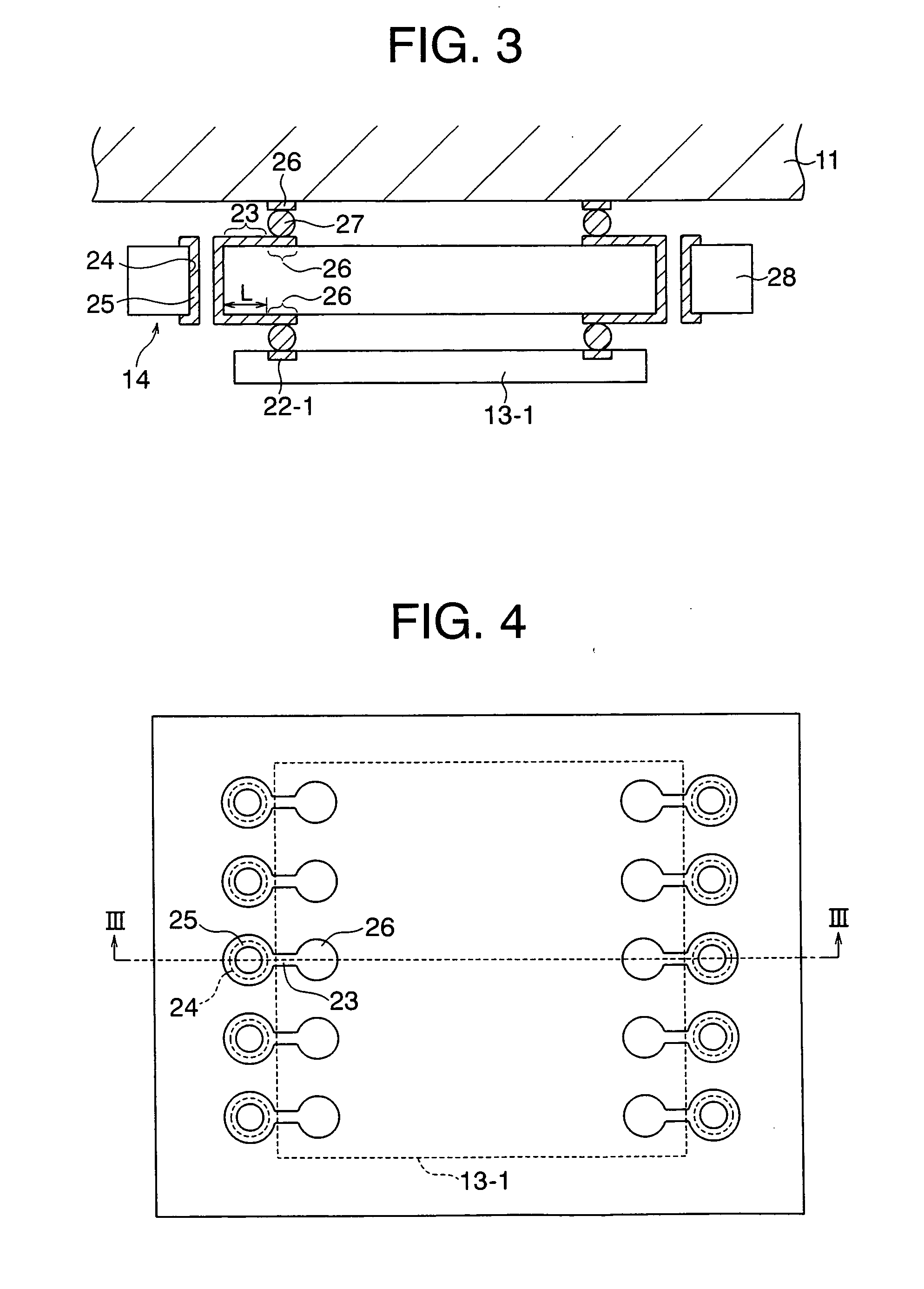 Semiconductor module including a plurality of IC chips therein
