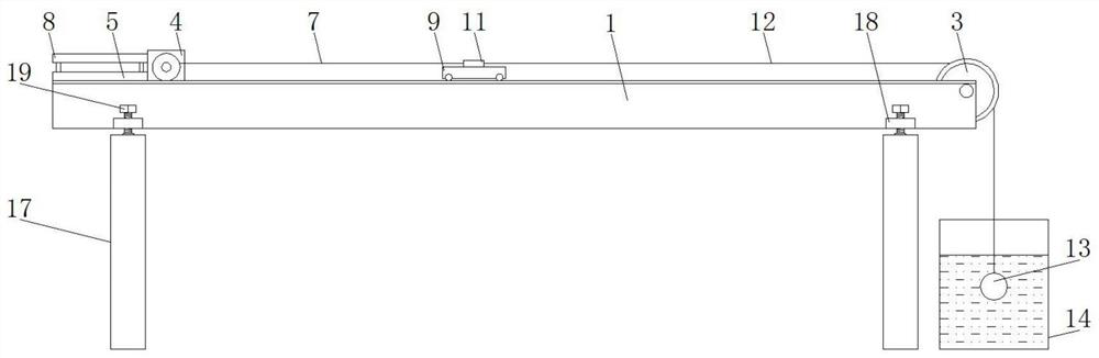 Viscosity coefficient measuring system for teaching