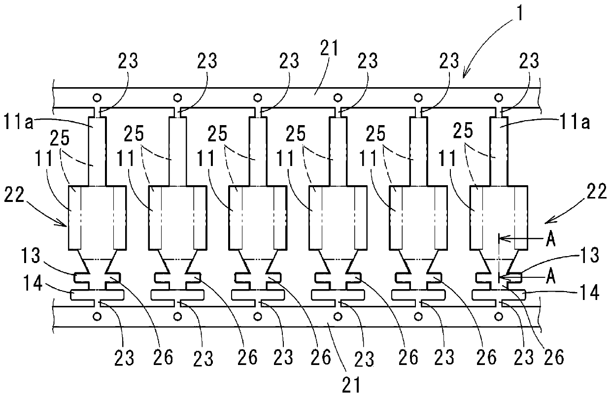 Anticorrosive terminal material, anticorrosive terminal, and electric wire end structure