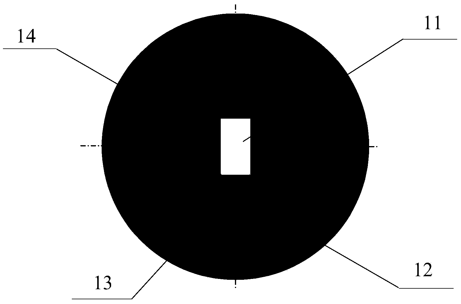 Incident light lens for counting oil particles