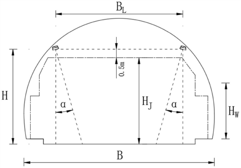 Lamp Layout Method Based on Energy-saving Equivalent Lighting System of Highway Tunnel