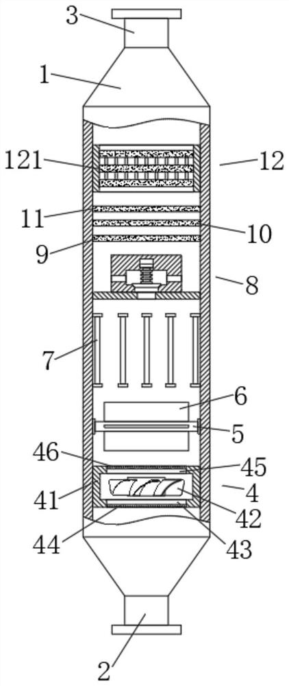 Odor filtering device for toilet pipeline and use method thereof