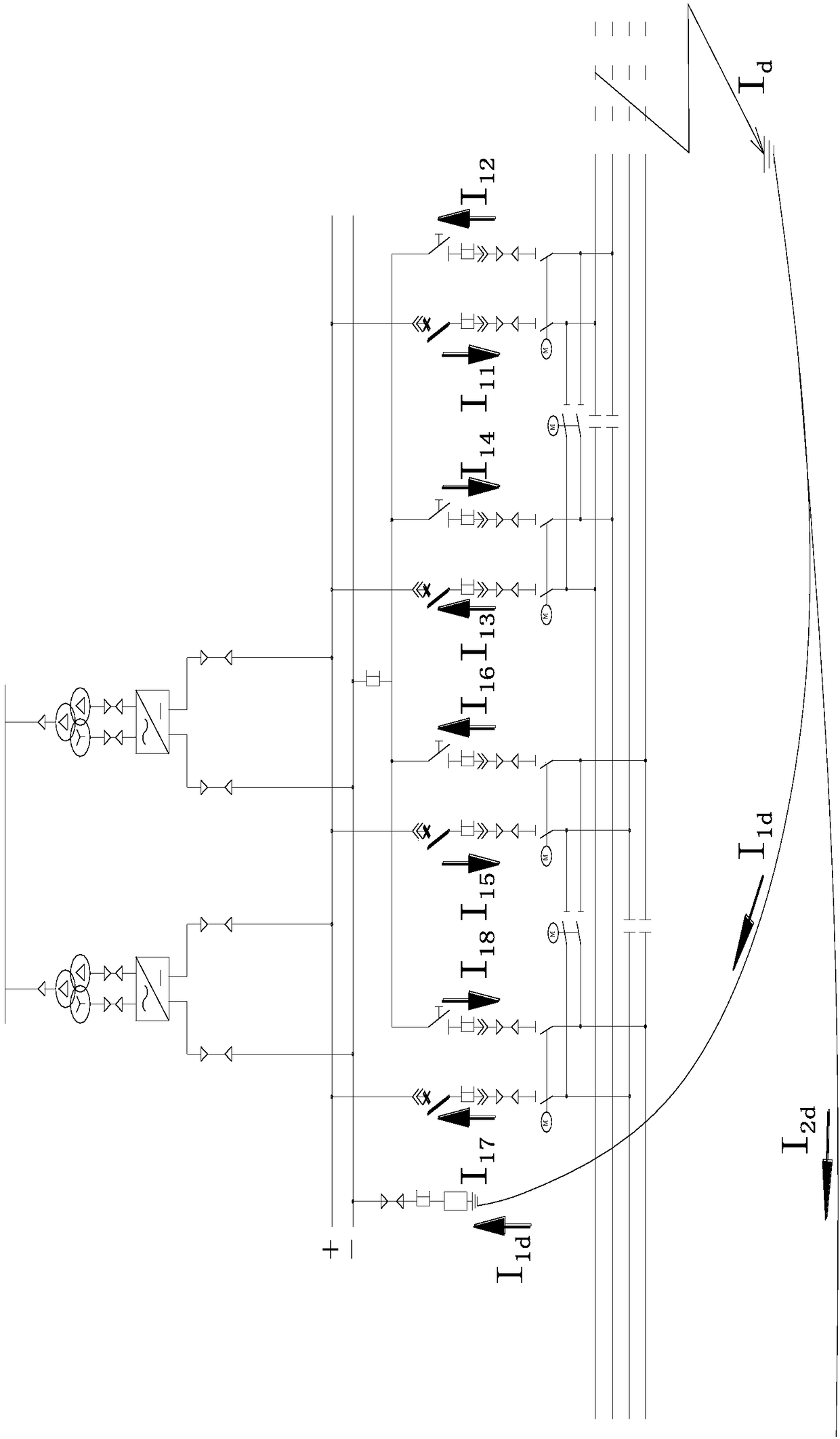 Protection method and device for direct-current suspension power supply system