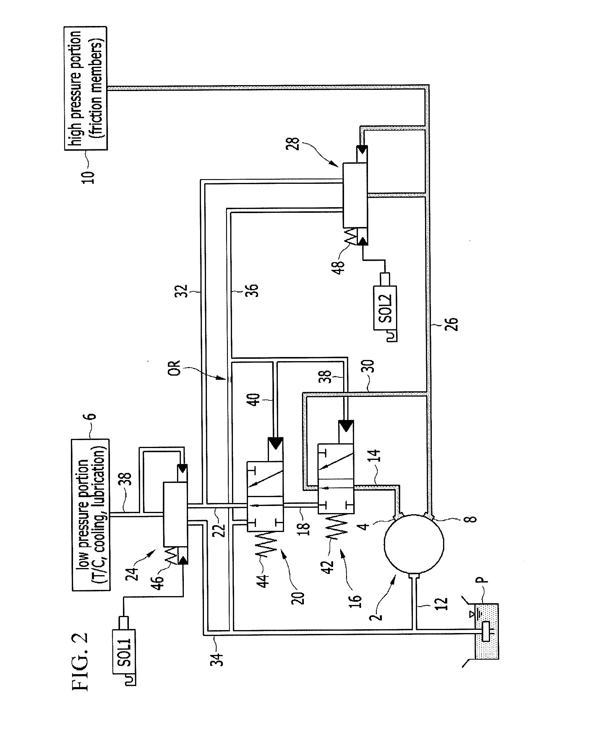 Hydraulic pressure supply system of automatic transmission for vehicle