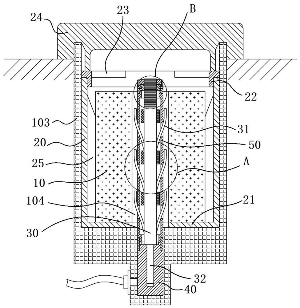 Gas pipeline cathode protection pile monitoring system