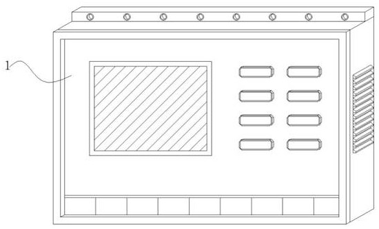 Alarm device that can cut off power supply based on voltage control equipment