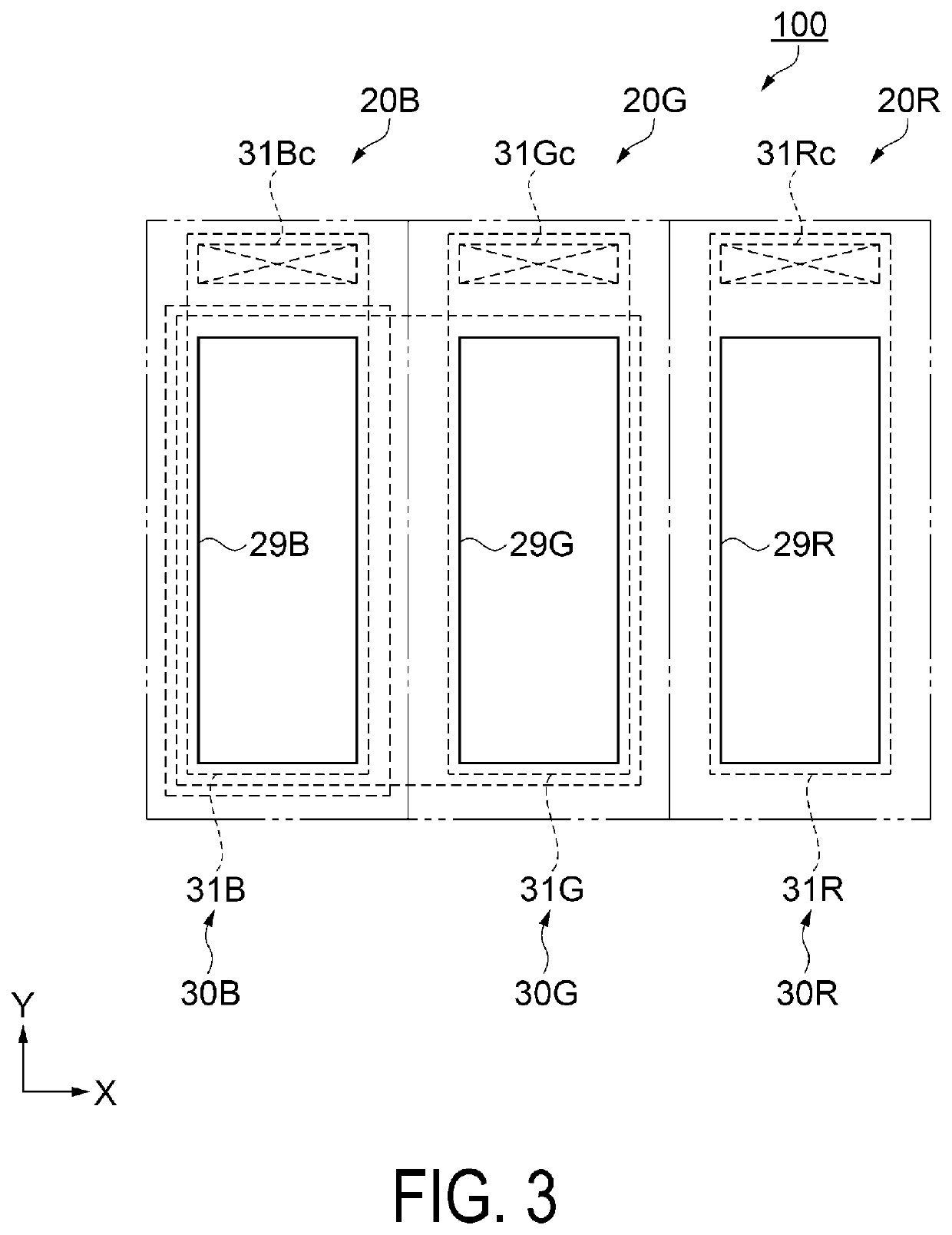 Light-emitting device, and electronic apparatus