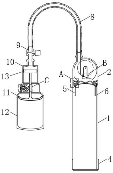 Penis negative pressure suction therapy instrument