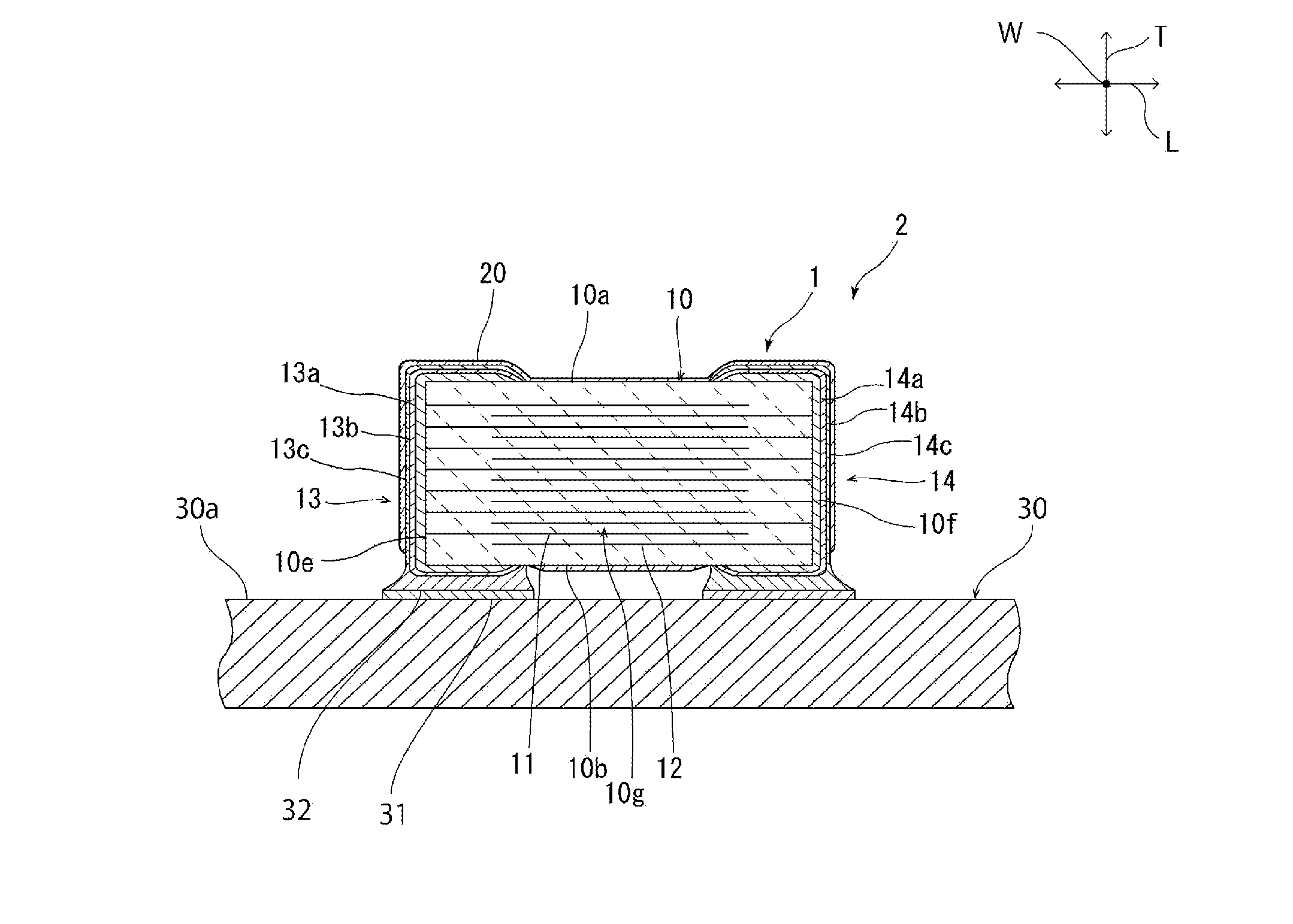 Electronic component, method of manufacturing the same, and mount structure of electronic component