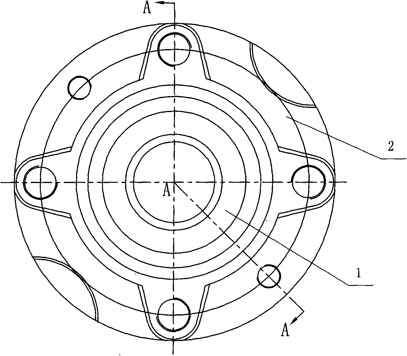 Manufacture method of curling automobile hub bearing unit