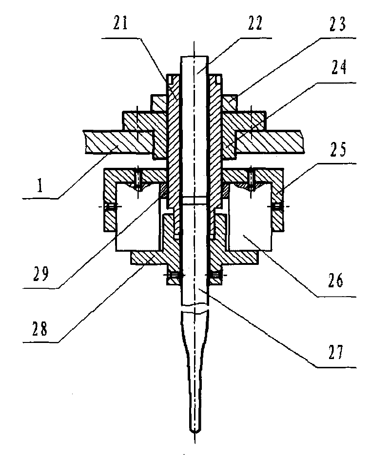 Precise laser micro-forming and powder feed method and coaxial laser powder device thereof
