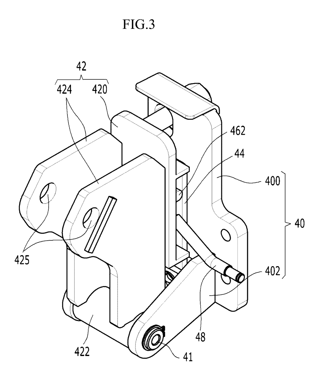 Draft control device for tractor and tractor including same