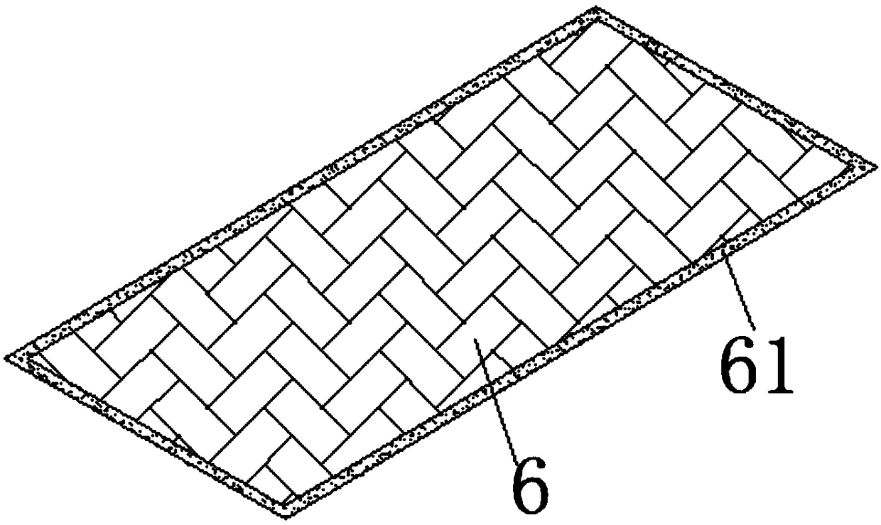 Winding device for greenhouse heat preservation quilt