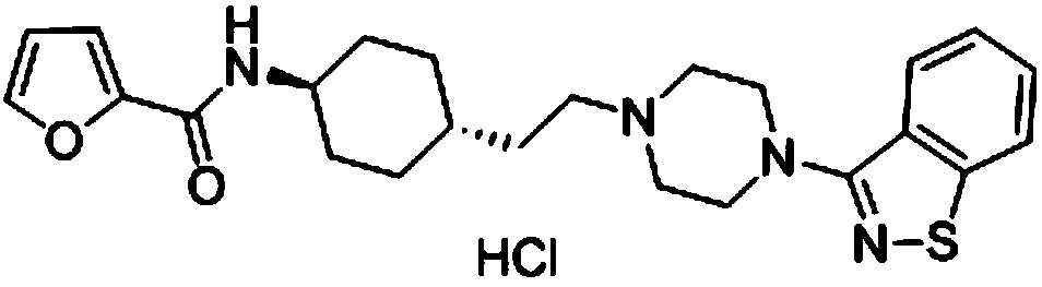 N-cyclohexyl-furan-2-formamide compound as well as preparation method and application thereof