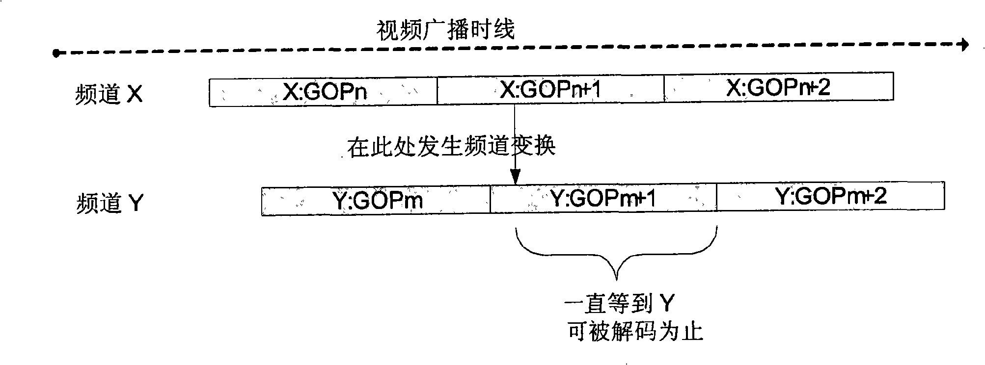 Method and apparatus for processing video stream in digital video broadcast system