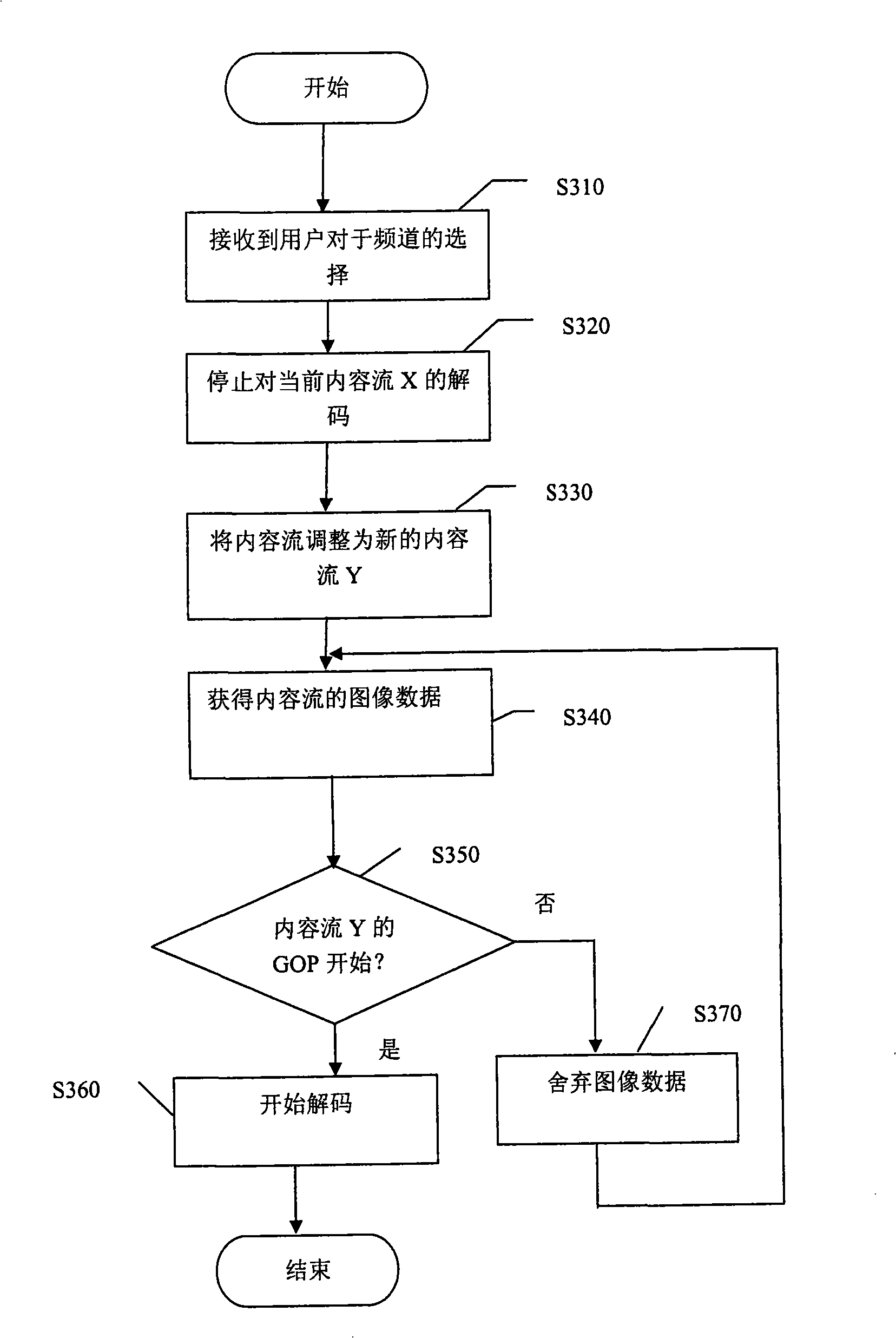 Method and apparatus for processing video stream in digital video broadcast system
