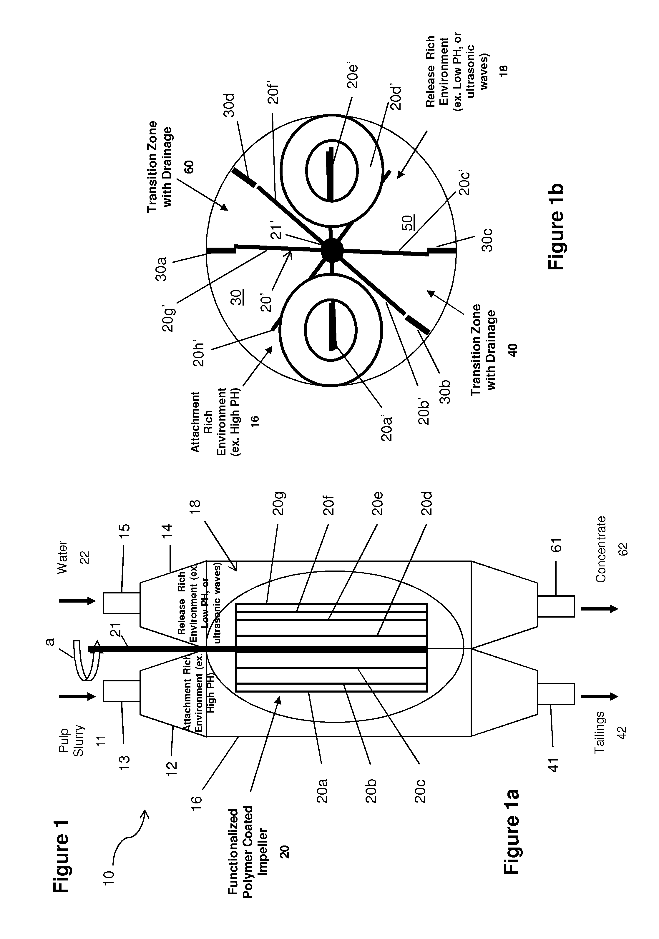 Mineral separation using functionalized membranes