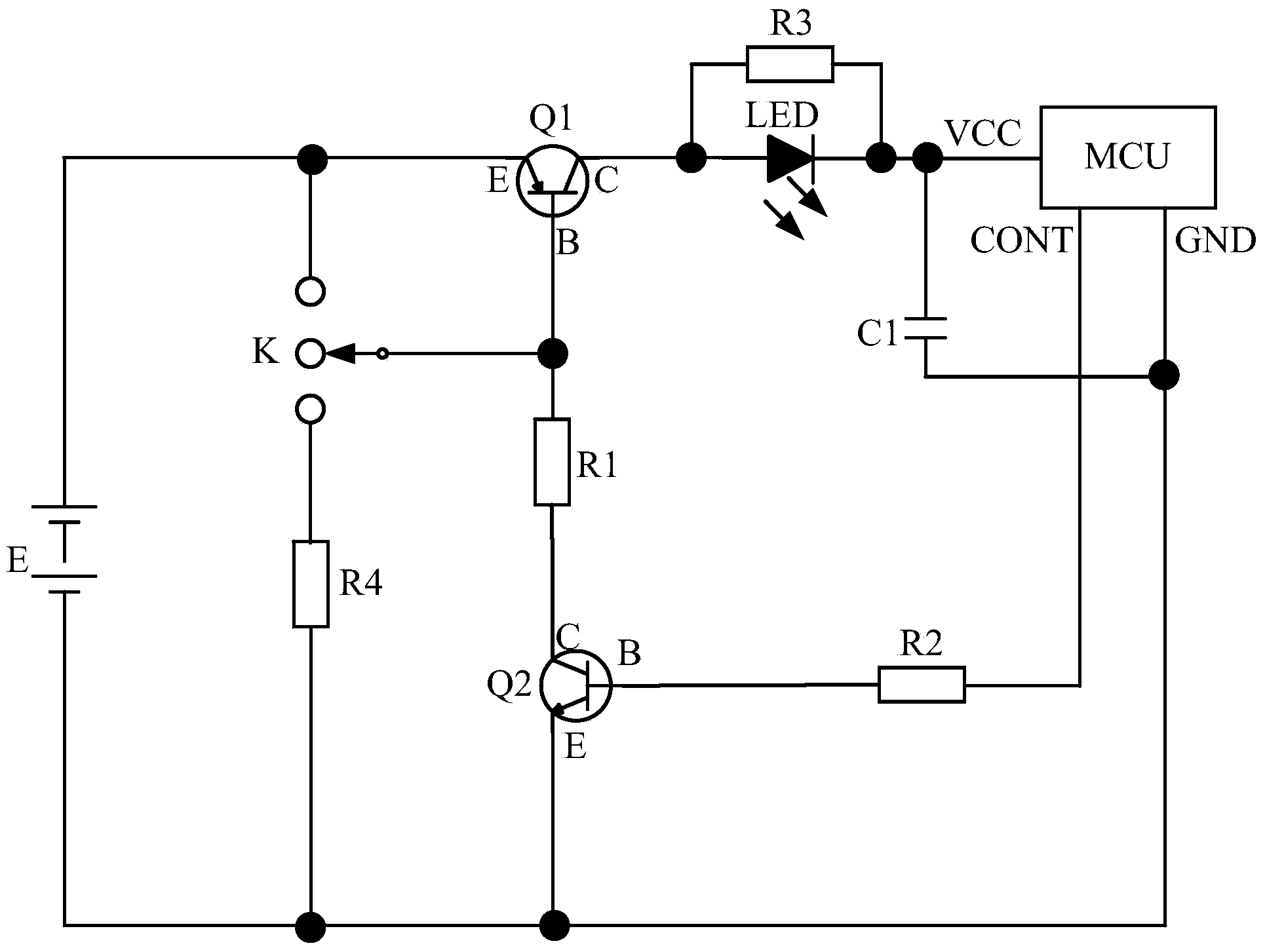 Power switch circuit for stereoscopic watching device and related device