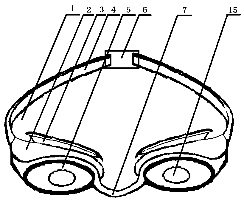 Gasifying and penetrating grease glasses for preventing and treating macular degeneration, cataract and myopia and production method thereof