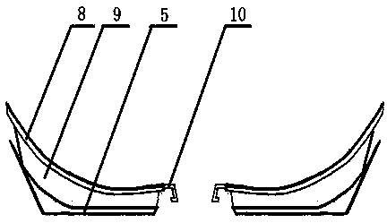 Gasifying and penetrating grease glasses for preventing and treating macular degeneration, cataract and myopia and production method thereof