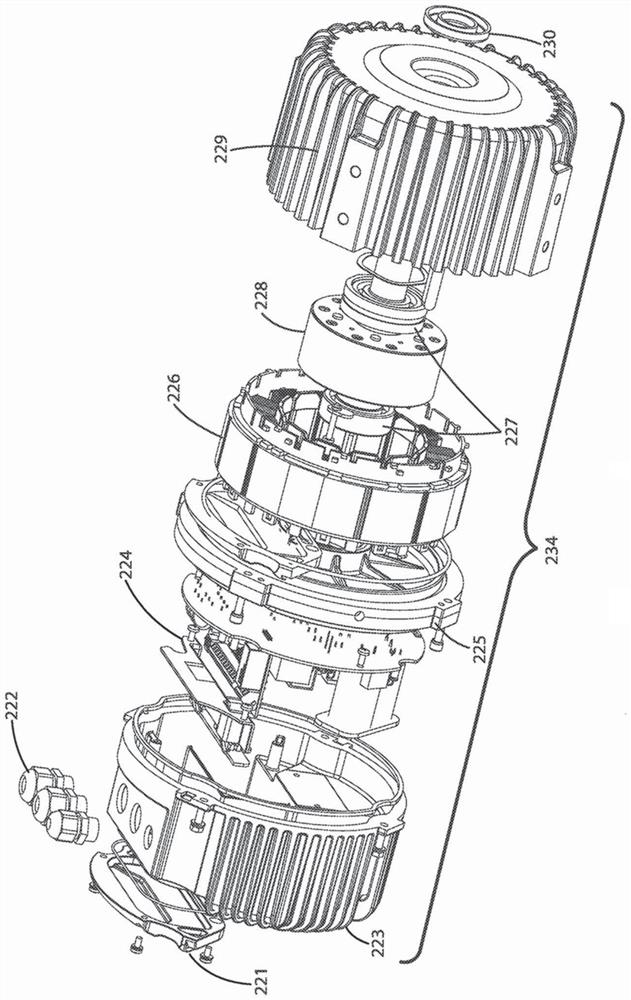 Sensorless salient pole permanent magnet synchronous motor and starting motor control method