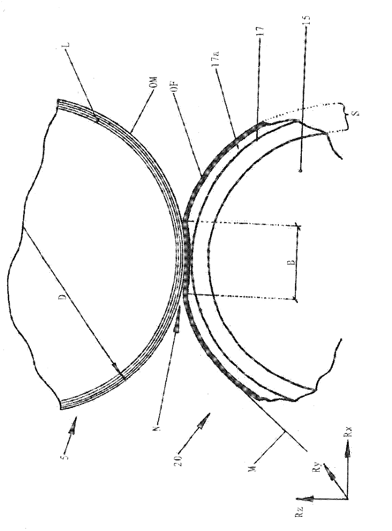 Roller coiling drum, functional lining for a roller coiling drum, roller coiling device and method for coiling a material sheet