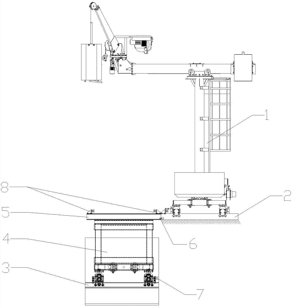 High-rail and low-rail universal type window cleaning machine