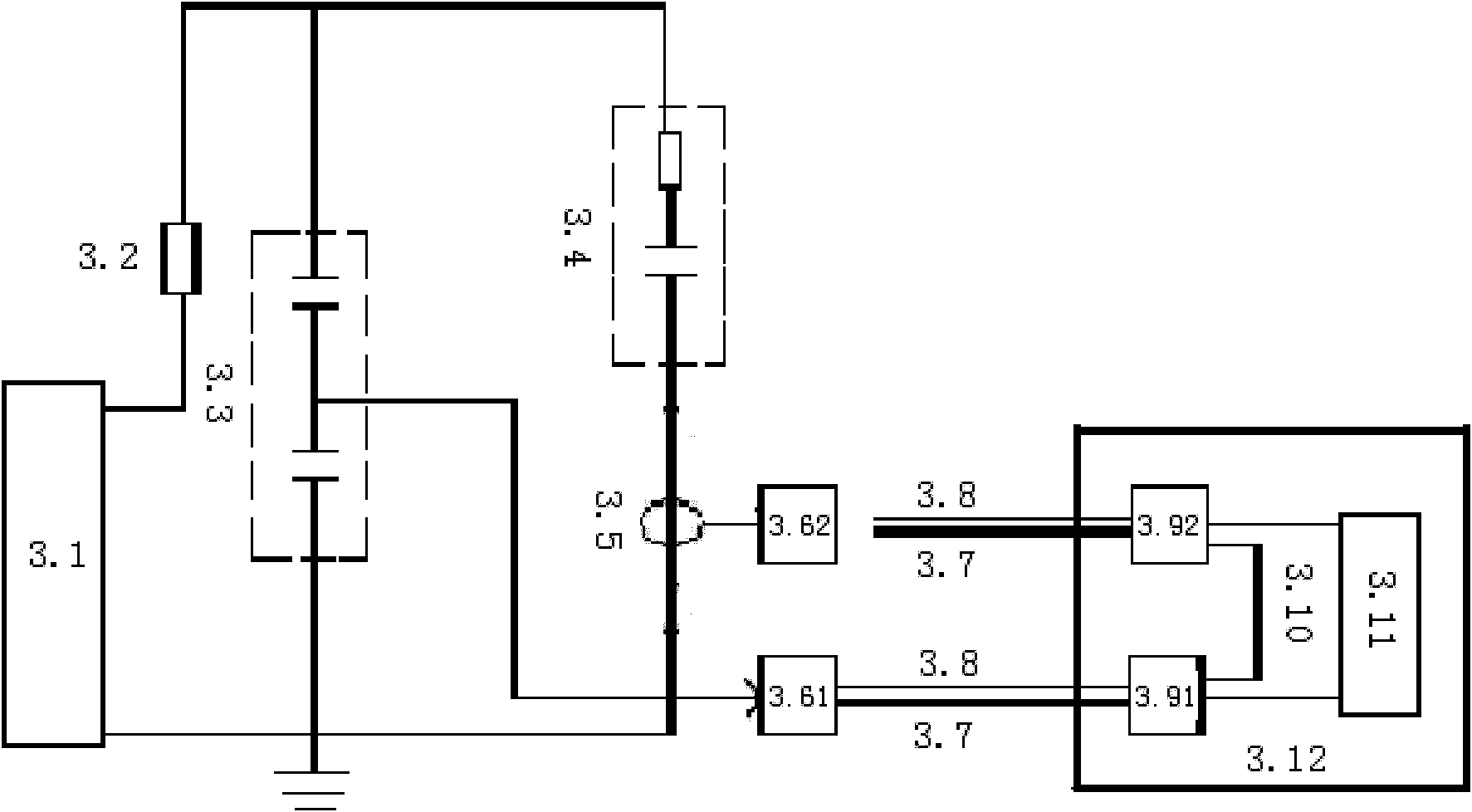 Insulation online monitoring method for high-voltage capacitive equipment