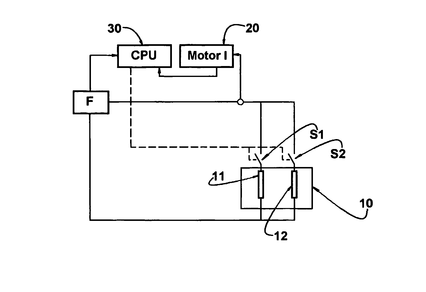Starting system for a single-phase induction motor