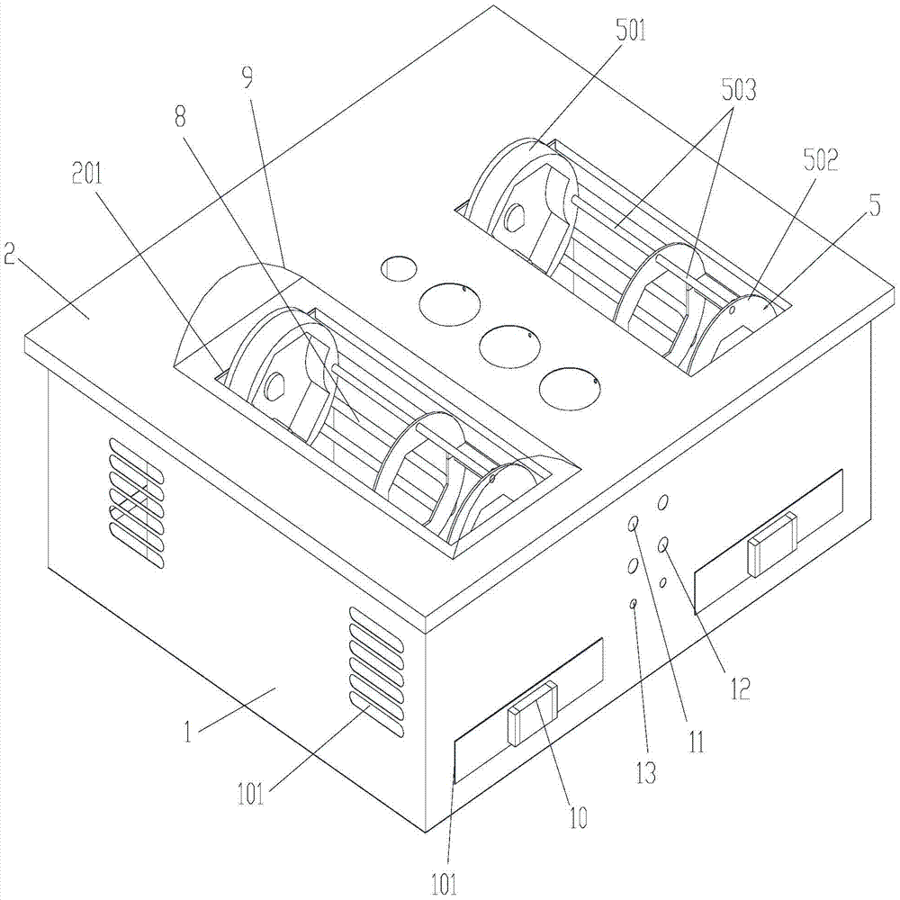 Horizontal automatic skewer machine