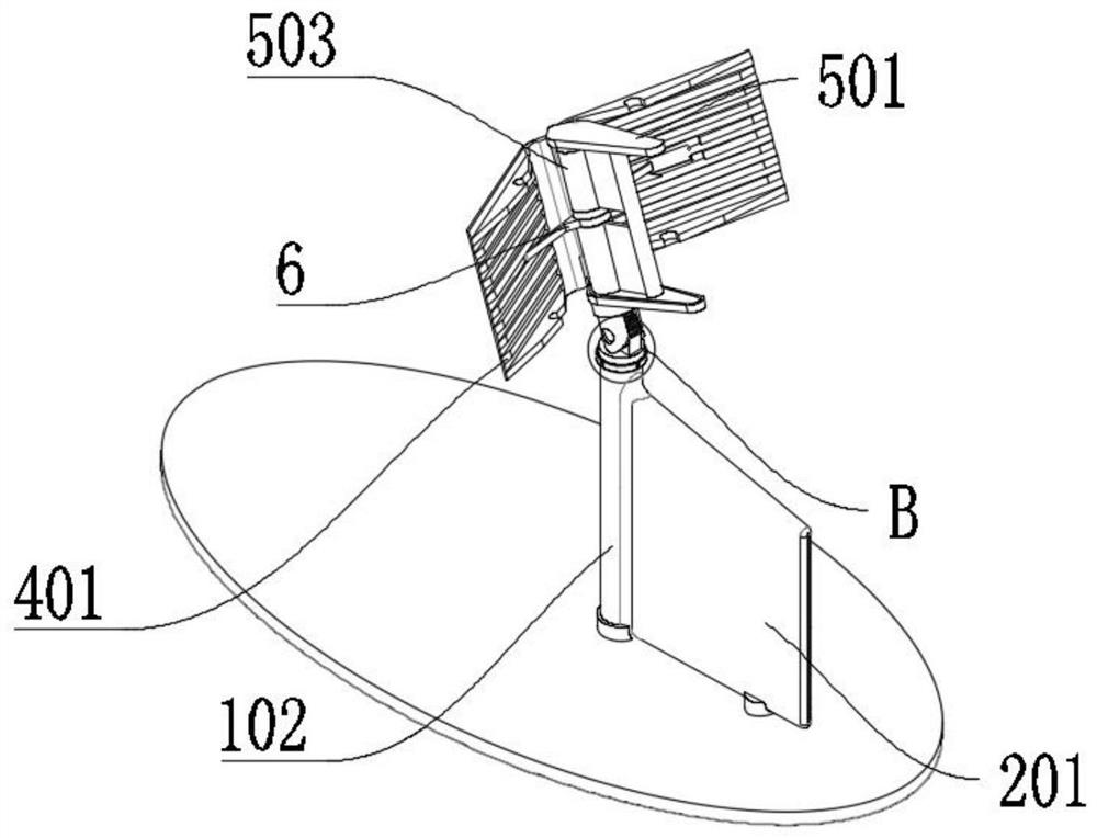 A highly integrated external three-proof antenna structure