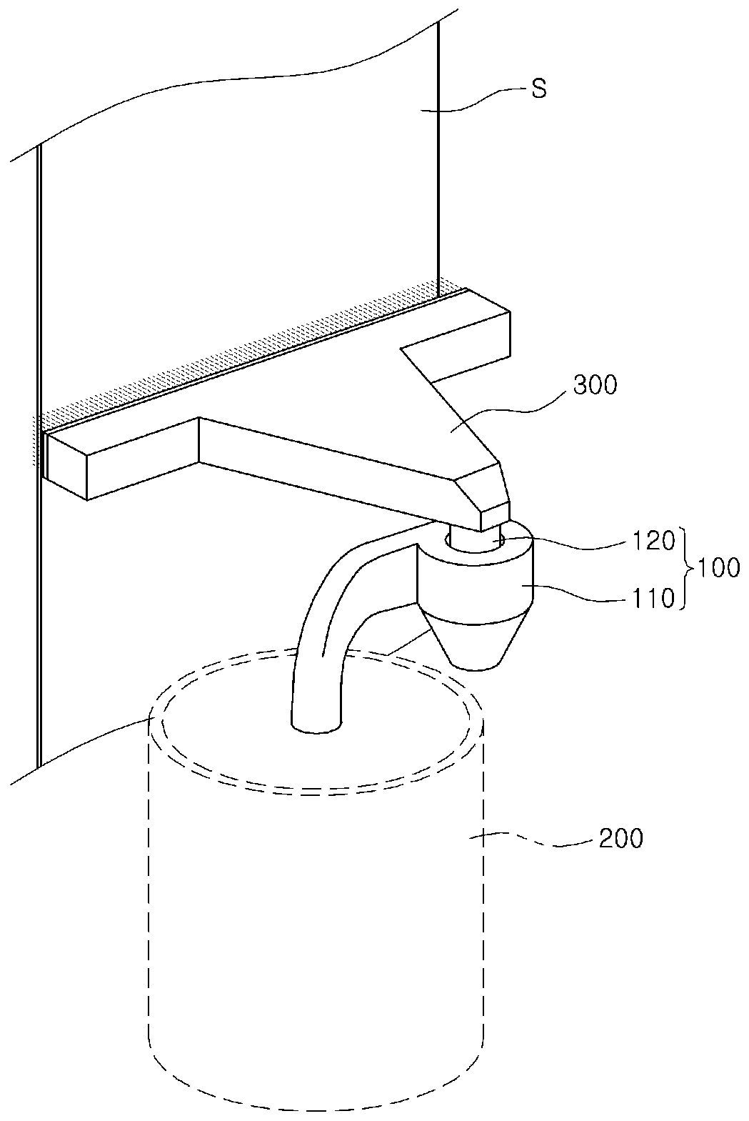 Filter unit and plating apparatus including same