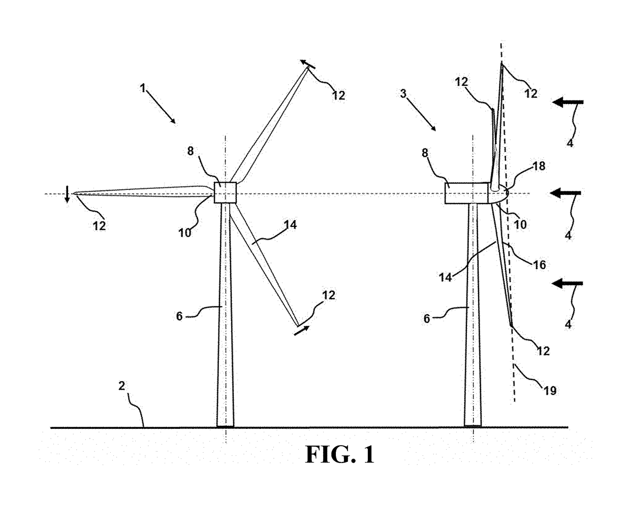 Method and apparatus for contrast enhanced photography of wind turbine blades