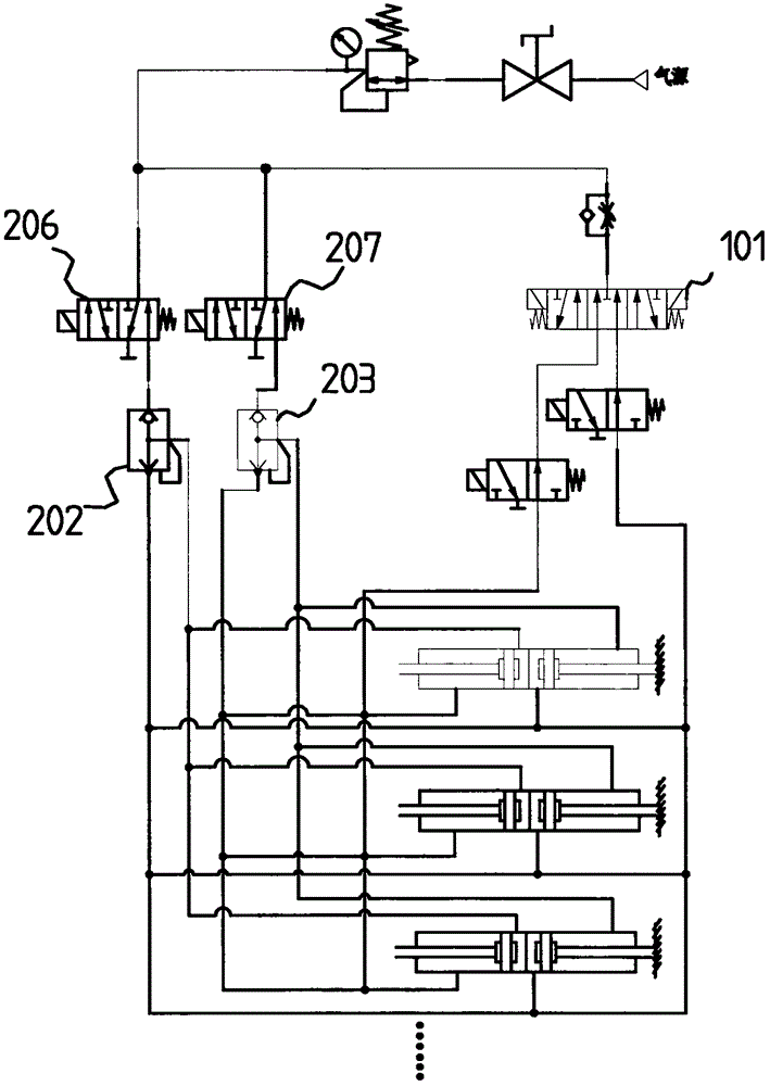 Wire tapping control system and trolley pole with system