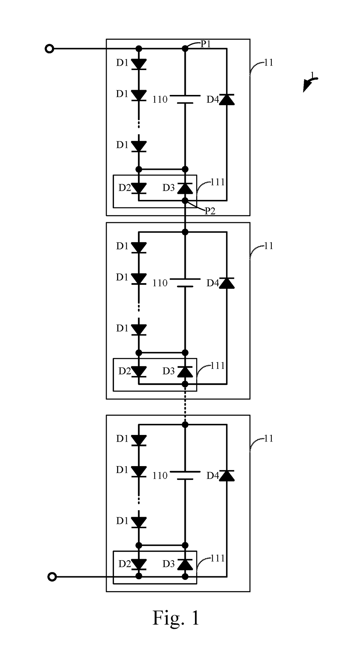 Battery assembly device with charging and discharging protection