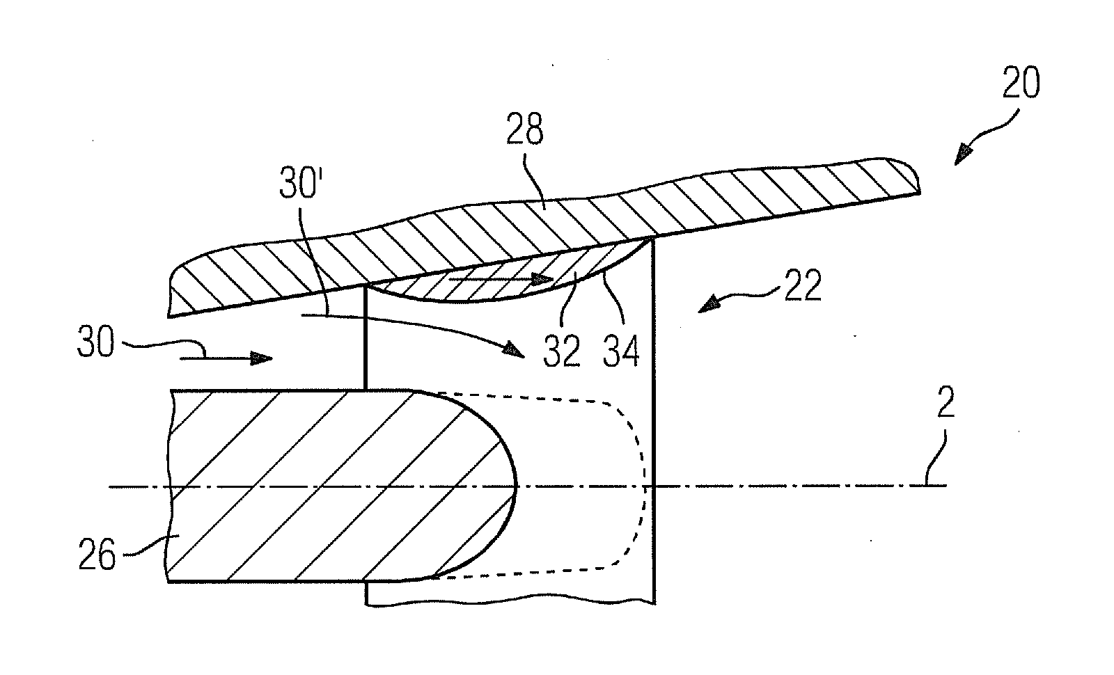 Exhaust gas diffuser for a gas turbine and a method for operating a gas turbine that comprises such an exhaust gas diffuser