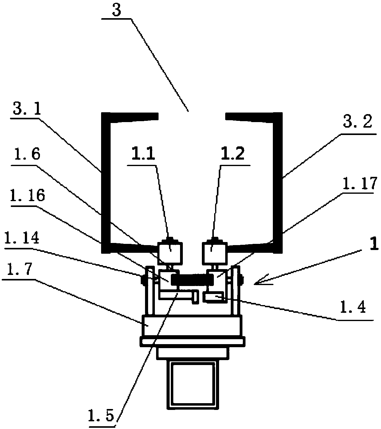 Track wear automatic detection vehicle