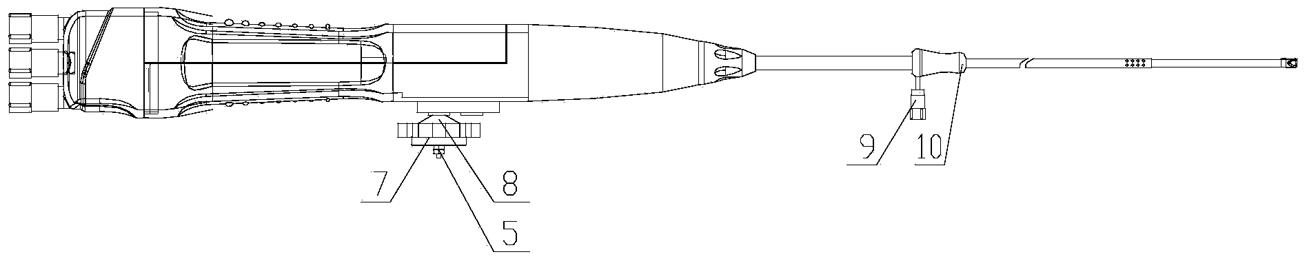 Endoscope with angle adjusting function