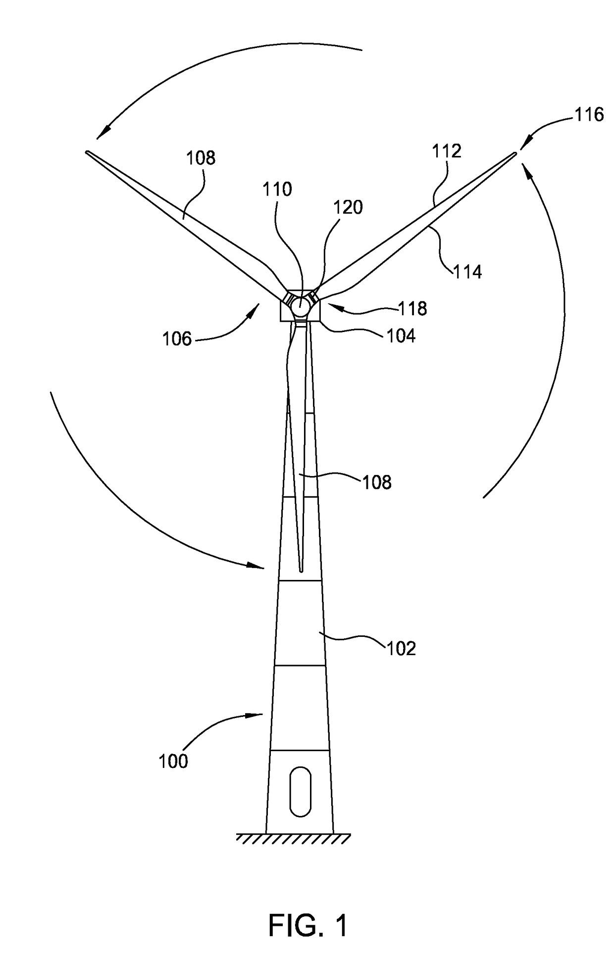 Method for improving large array wind park power performance through active wake manipulation reducing shadow effects