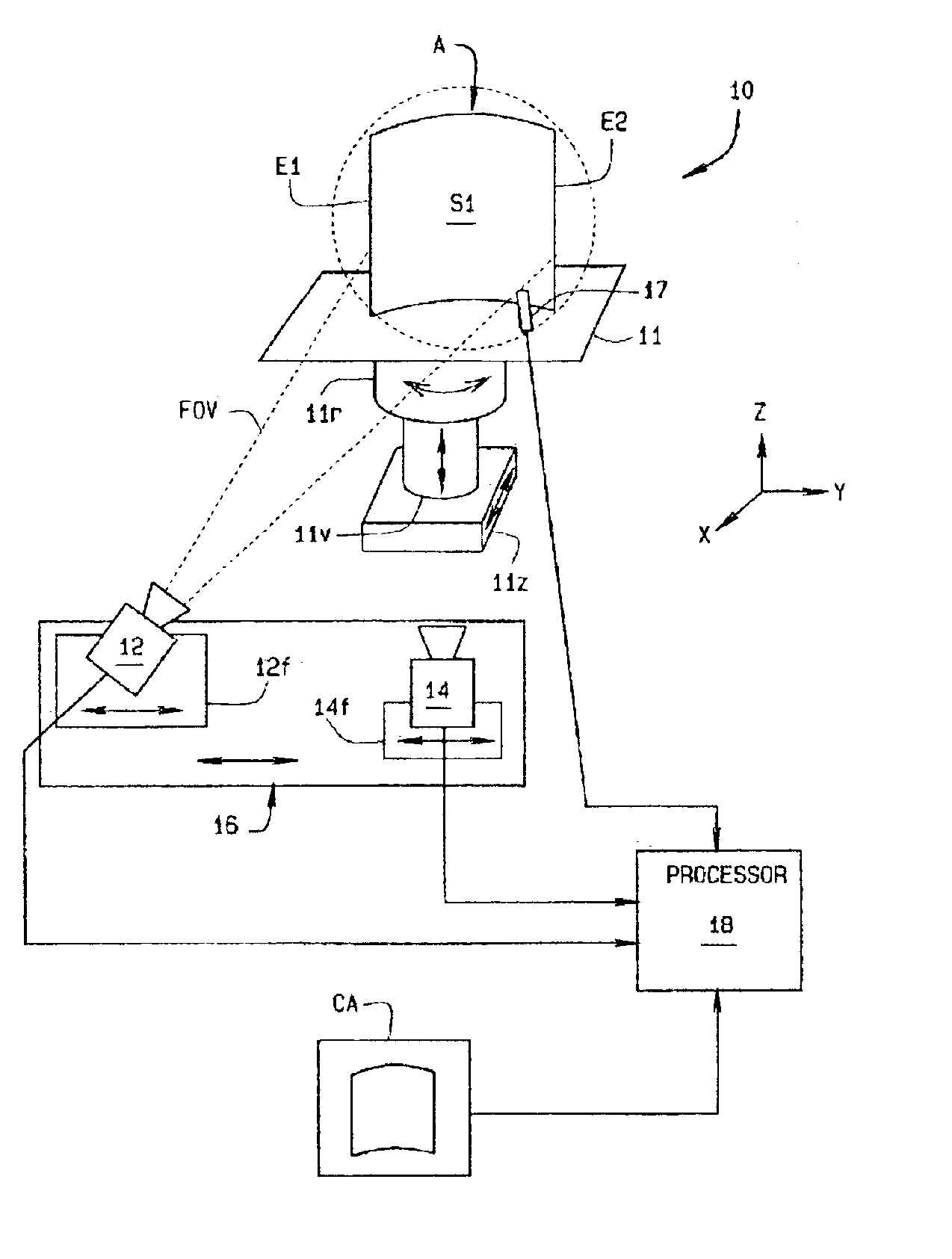 Non-contact measurement system for large airfoils