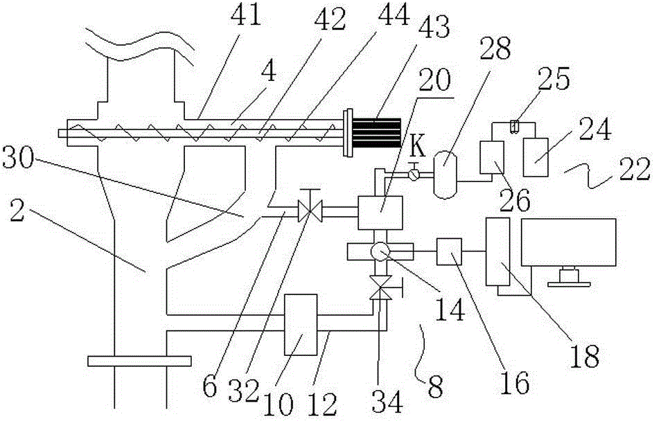 On-line cement particle size detection method and one-line cement particle size device